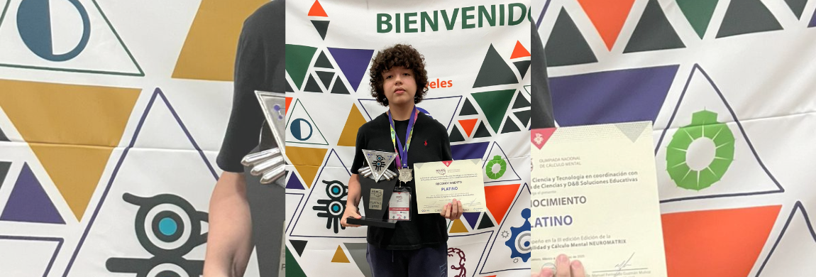 La mente más rápida de México estudia en Prepa Tecmilenio Los Mochis